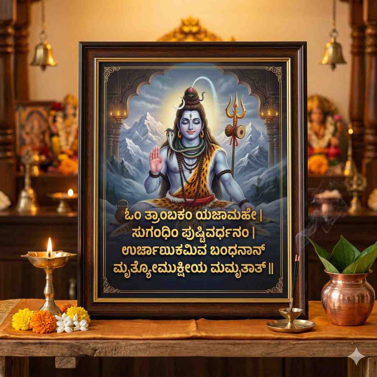 ನಿಮ್ಮ ಪ್ರೀತಿಯ ಪೋಷಕರ ಜೀವ ರಕ್ಷಕ: ಆಯಸ್ಸು ಮತ್ತು ಆರೋಗ್ಯವನ್ನು ಹೆಚ್ಚಿಸುವ ಮಹಾಮೃತ್ಯುಂಜಯ ಮಂತ್ರದ ಫೋಟೋ! - Image 3