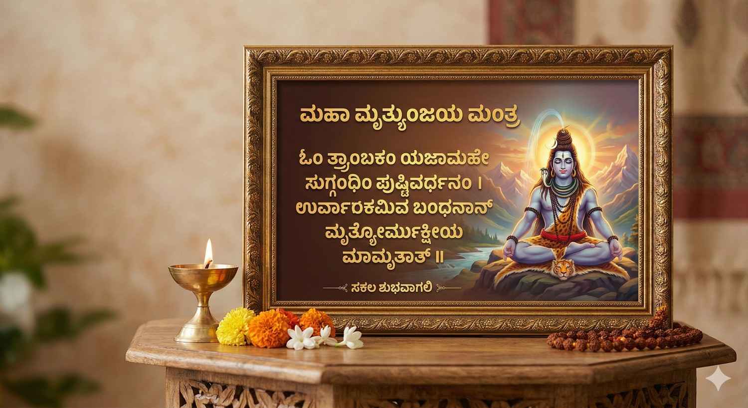 ನಿಮ್ಮ ಪ್ರೀತಿಯ ಪೋಷಕರ ಜೀವ ರಕ್ಷಕ: ಆಯಸ್ಸು ಮತ್ತು ಆರೋಗ್ಯವನ್ನು ಹೆಚ್ಚಿಸುವ ಮಹಾಮೃತ್ಯುಂಜಯ ಮಂತ್ರದ ಫೋಟೋ! - Image 9
