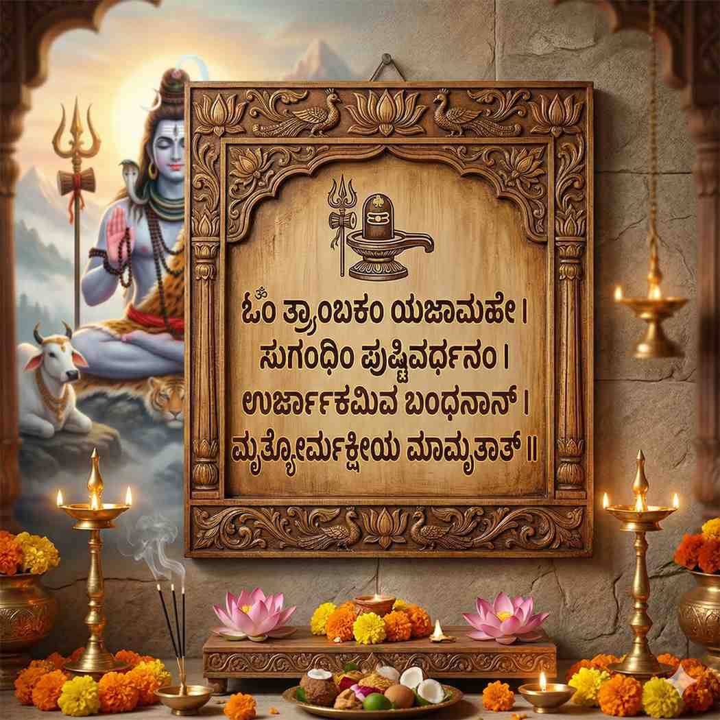 ನಿಮ್ಮ ಪ್ರೀತಿಯ ಪೋಷಕರ ಜೀವ ರಕ್ಷಕ: ಆಯಸ್ಸು ಮತ್ತು ಆರೋಗ್ಯವನ್ನು ಹೆಚ್ಚಿಸುವ ಮಹಾಮೃತ್ಯುಂಜಯ ಮಂತ್ರದ ಫೋಟೋ! - Image 5