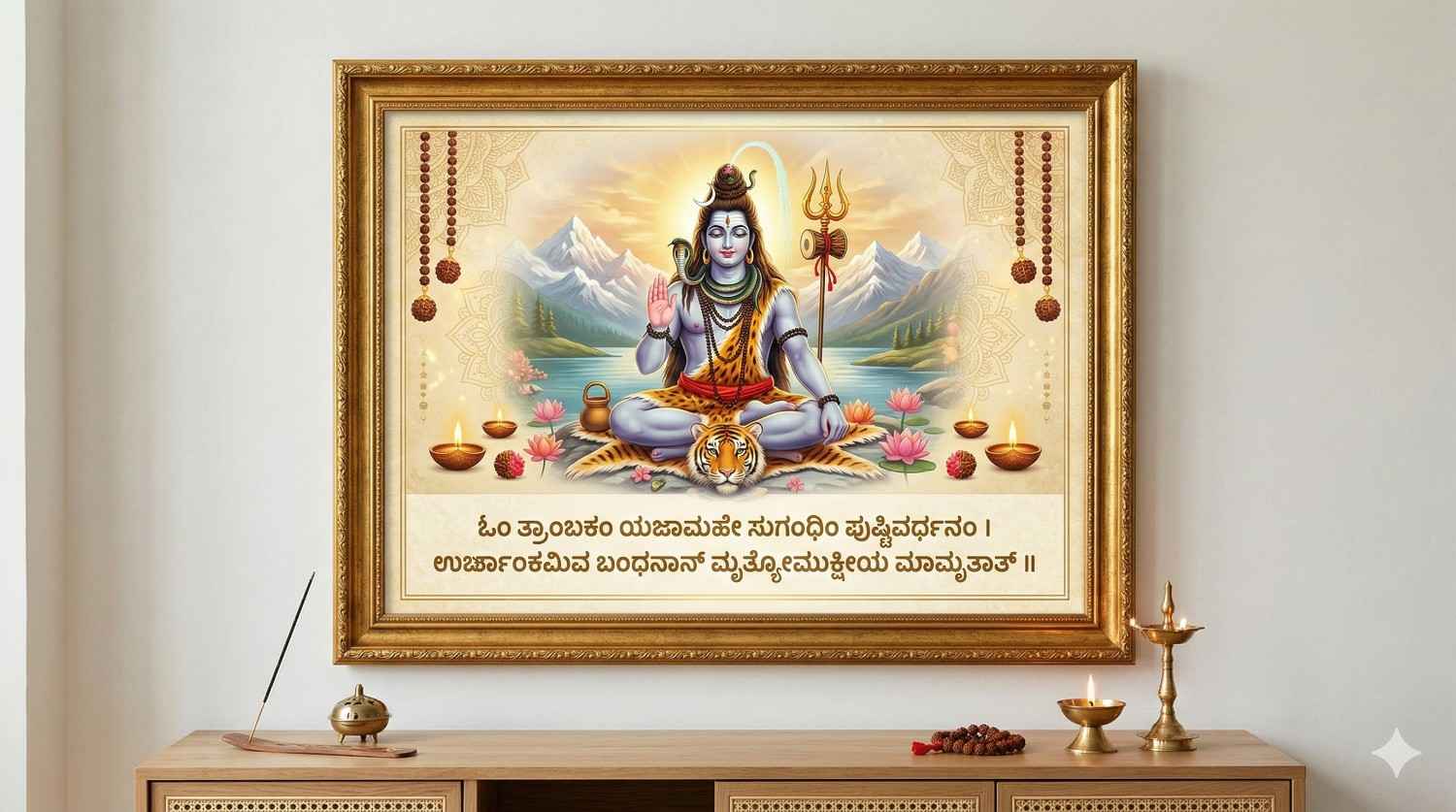 ನಿಮ್ಮ ಪ್ರೀತಿಯ ಪೋಷಕರ ಜೀವ ರಕ್ಷಕ: ಆಯಸ್ಸು ಮತ್ತು ಆರೋಗ್ಯವನ್ನು ಹೆಚ್ಚಿಸುವ ಮಹಾಮೃತ್ಯುಂಜಯ ಮಂತ್ರದ ಫೋಟೋ! - Image 6